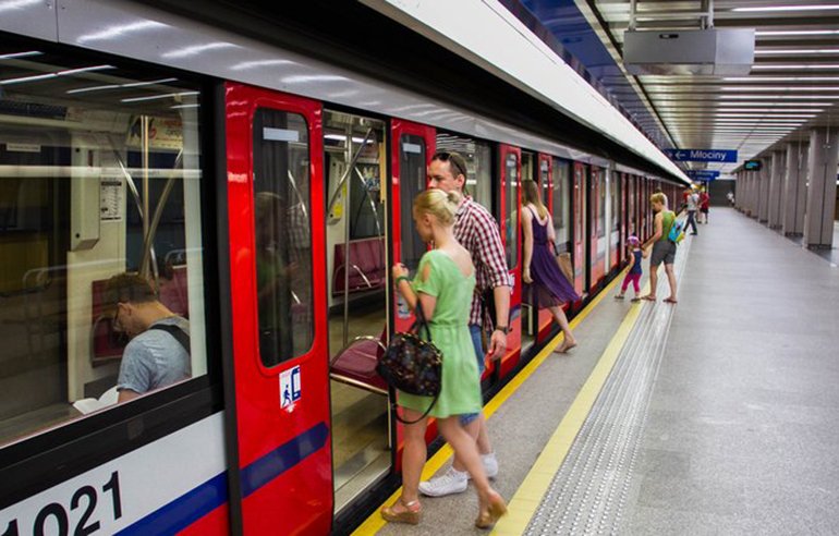 платформа метро
