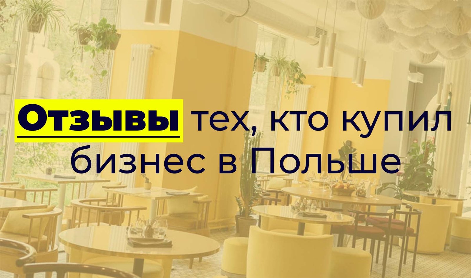Отзывы о бизнесе в Польше