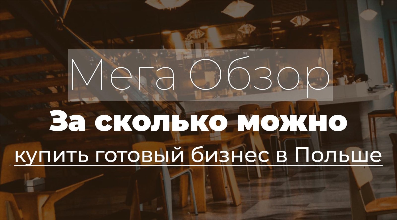 За сколько можно купить готовый бизнес в Польше, примеры, фото