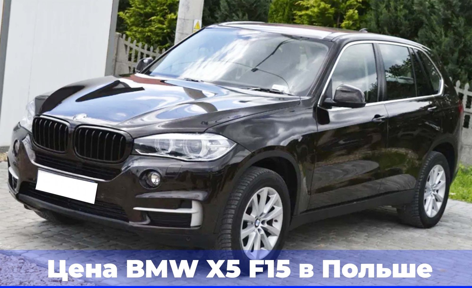 За сколько можно купить BMW X5 F15 в Польше