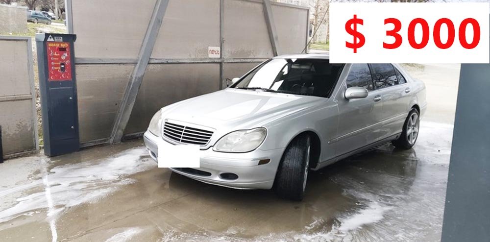 сколько стоит купить мерседес с 500 в Грузии