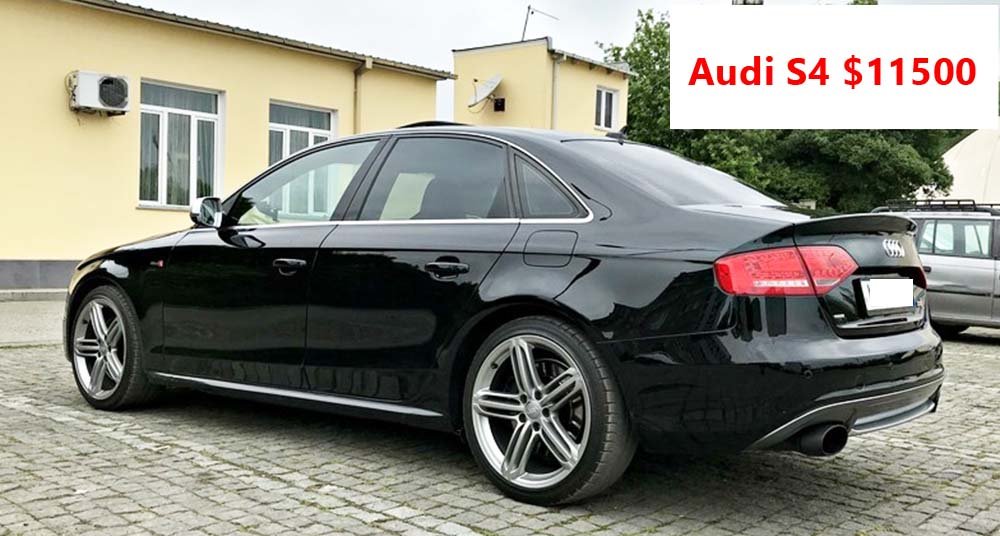 продажа ауди S4, 78000 км, 3 л, цена - 11500 долларов