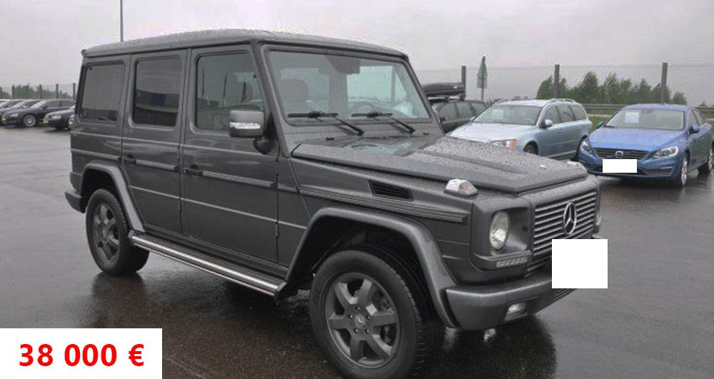 Стоимость в Литве Mercedes-Benz G 400