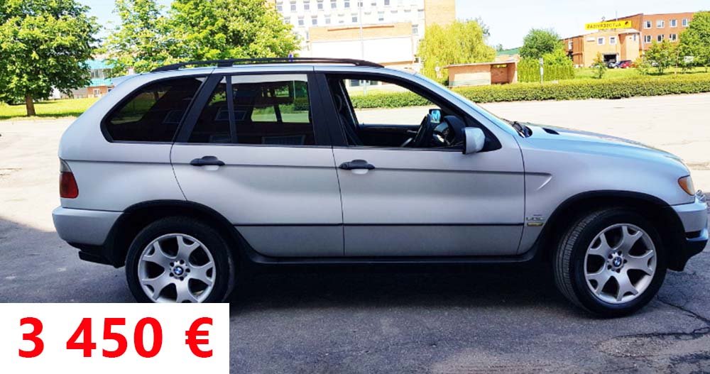 Цена Bmw X5 E53 в Литве