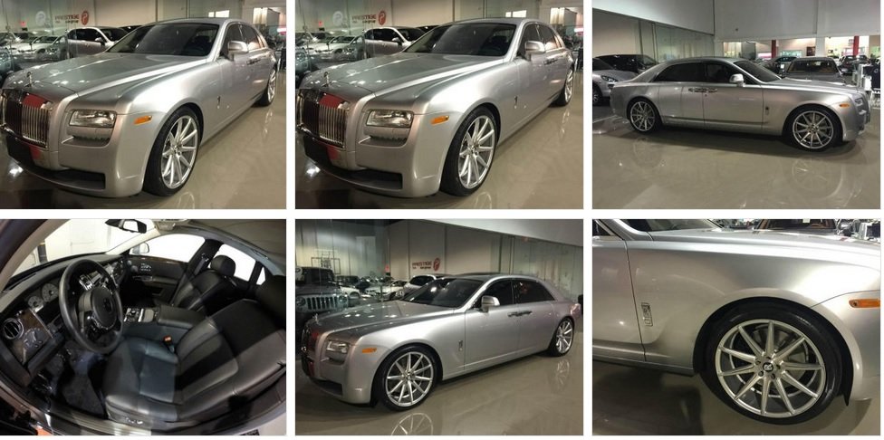 купить Rolls Royce Ghost в сша